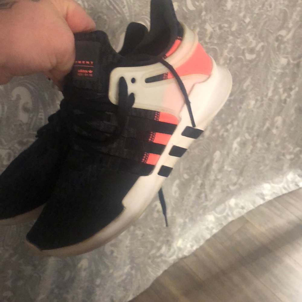 Adidas eqt black and pink